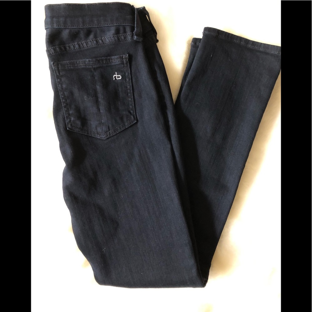 Rag and Bone Capri coal coloured pants 26